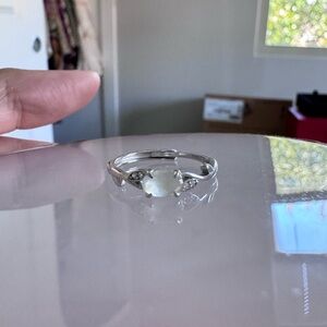 Jade Silver Ring